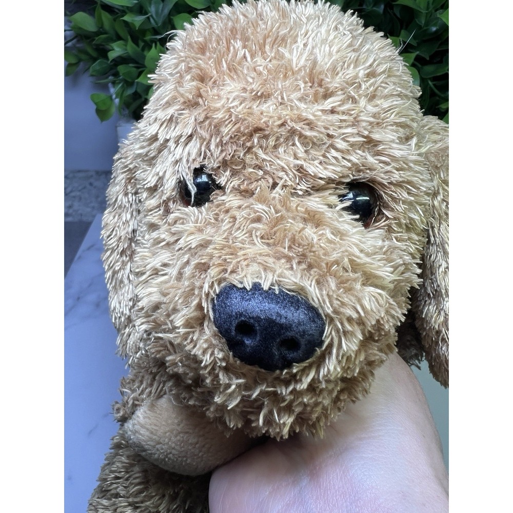 Princess Soft Toys Duncan Dog Puppy Plush Stuff Animal 2003 Red Green Plaid Bow - Picture 5 of 9